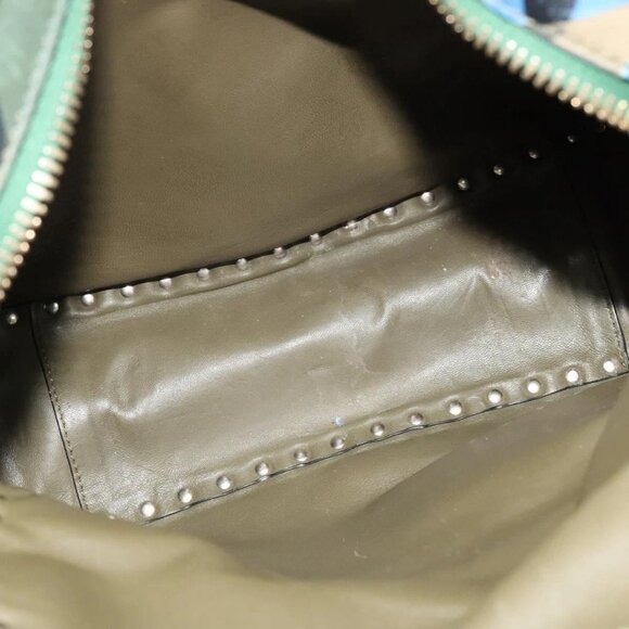 VALENTINO Studs Backpack Leather Camouflage - Picture 10 of 16